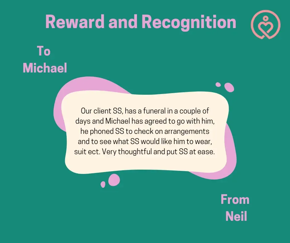 Reward & Recognition shout-outs from 19 March 2026