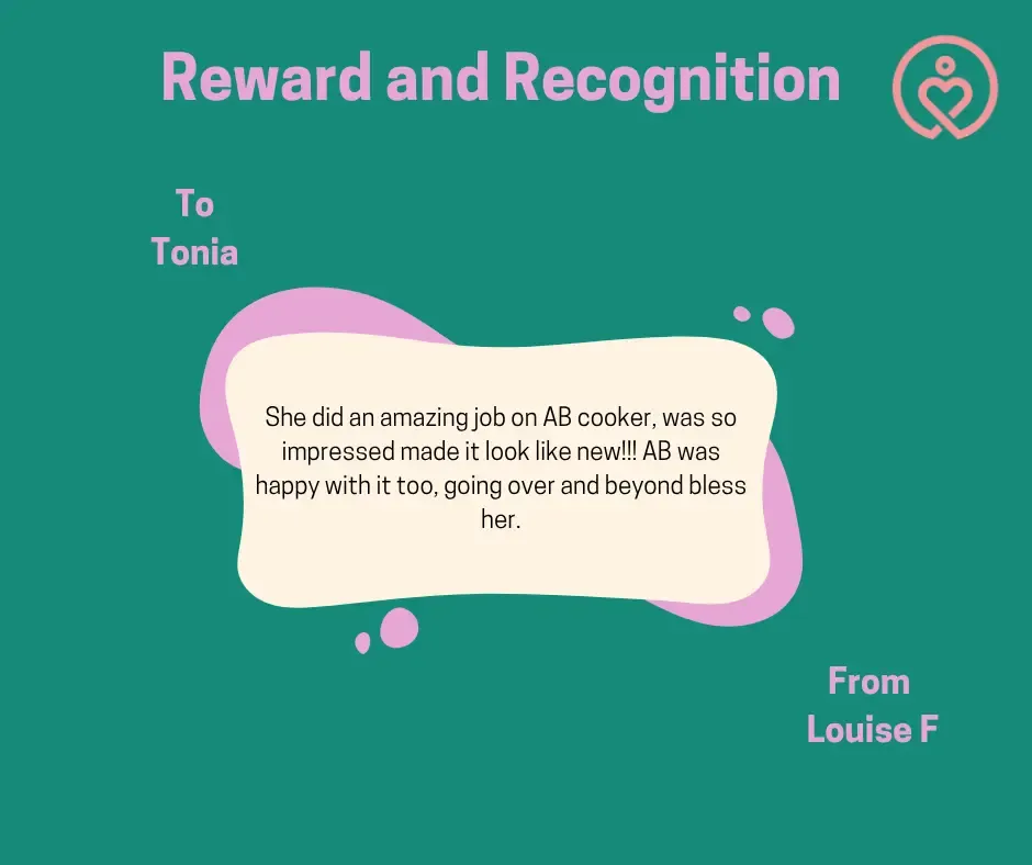 Reward & Recognition shout-outs from 1 June 2026