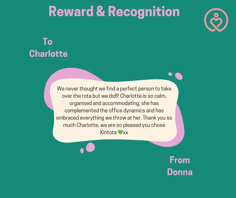 Reward & Recognition shout-outs from 14 March 2025