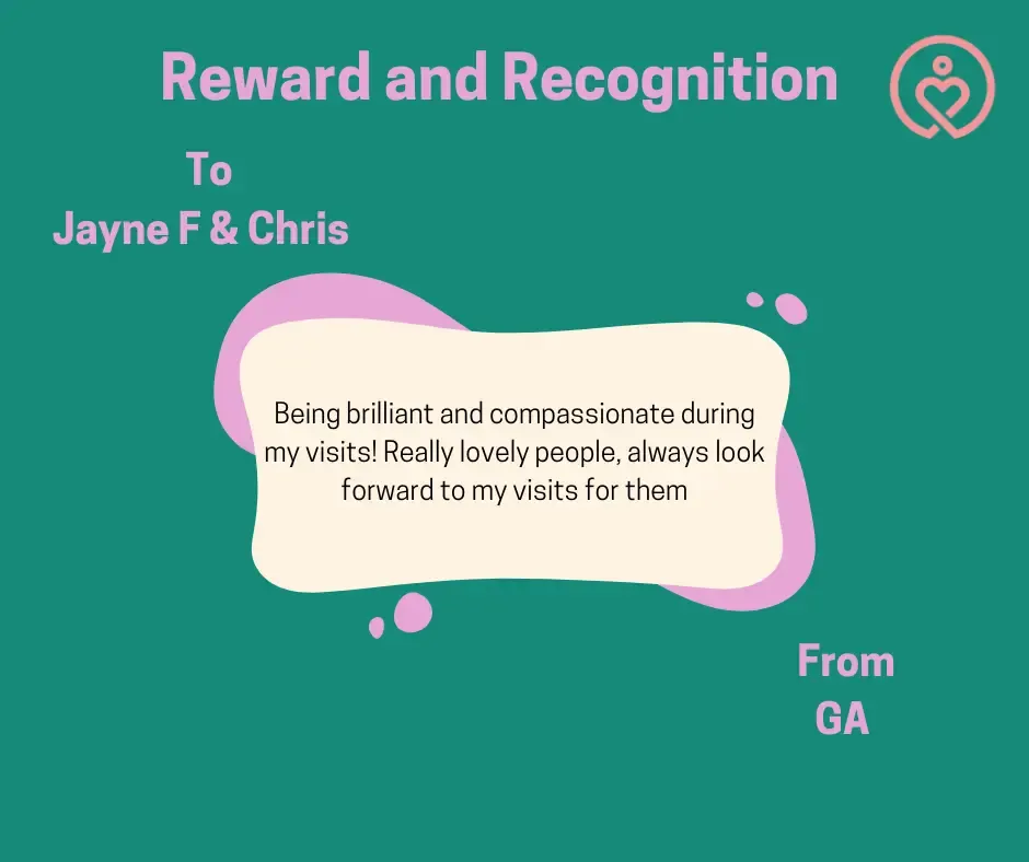 Reward & Recognition shout-outs from 20 November 2025
