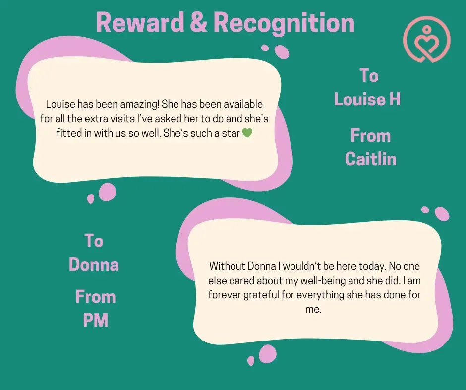 Reward & Recognition shout-outs from 3 June 2025