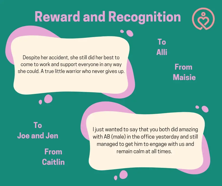 Reward & Recognition shout-outs from 25 June 2026