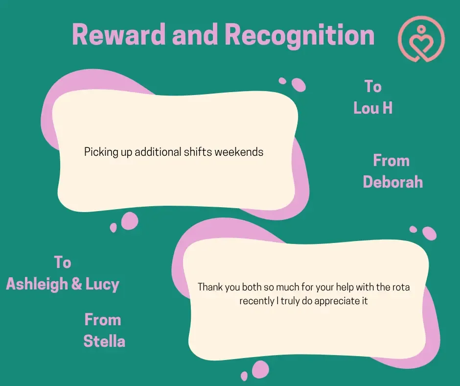 Reward & Recognition shout-outs from 17 September 2026