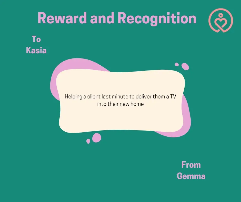 Reward & Recognition shout-outs from 8 July 2026