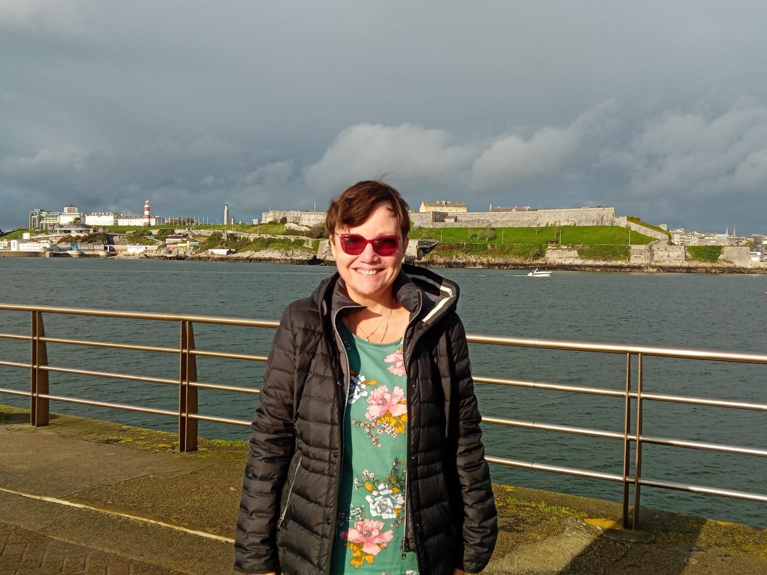 Out on the waterfront in Plymouth